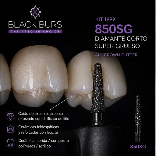 BlackBurs 850SG diamond bur campaign