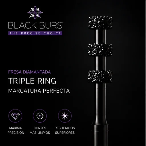 BlackBurs Triple Ring diamond bur campaign