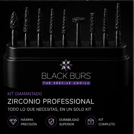 BlackBurs zirconia professional kit campaign
