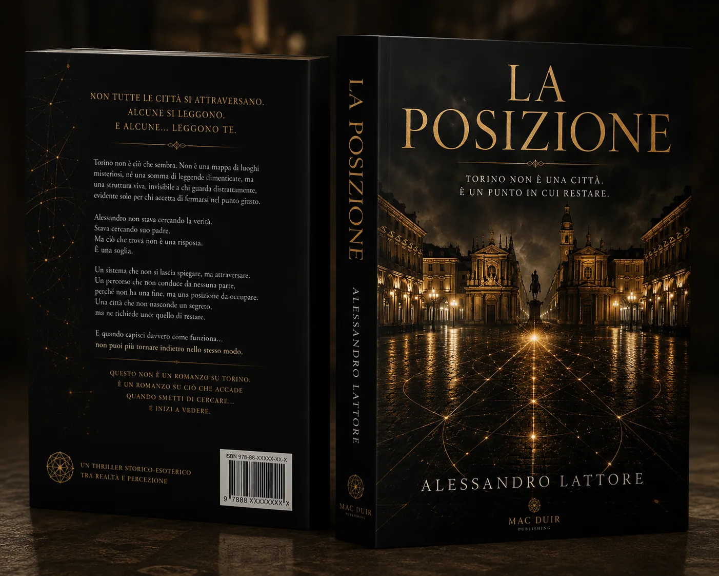 Mac Duir Publishing La Posizione book presentation